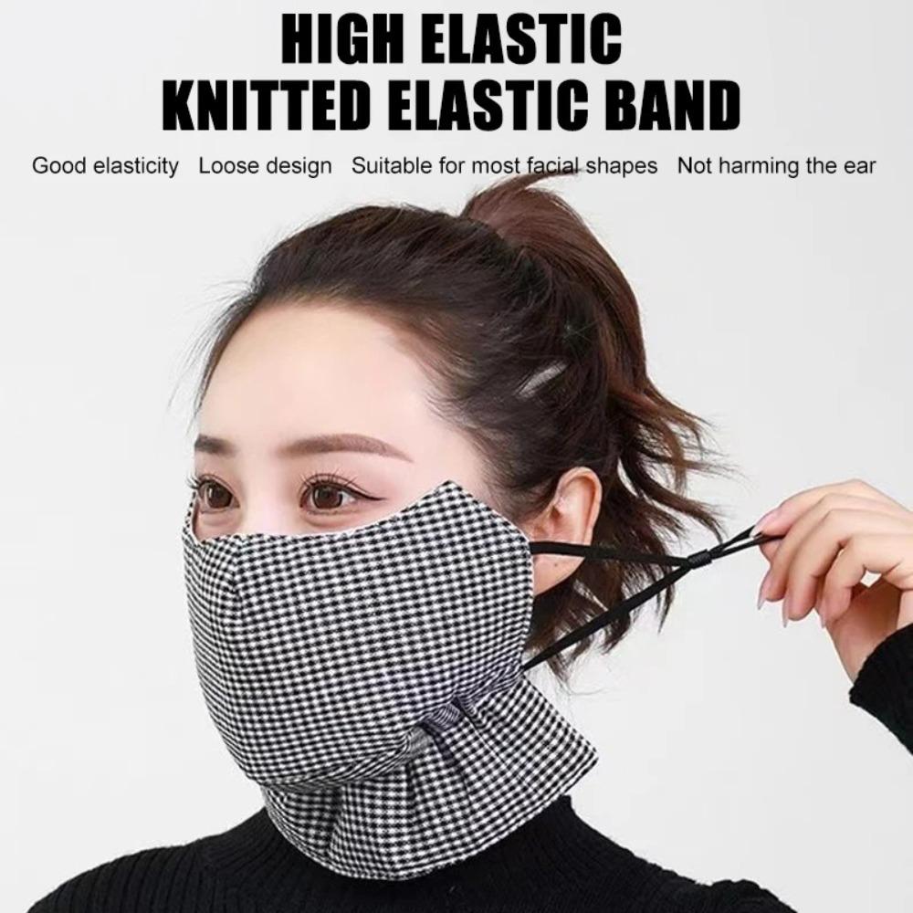Cotton Thickened Winter Face Mask Cold-proof Cycling Mask Durable Full Pack Mask Men Women