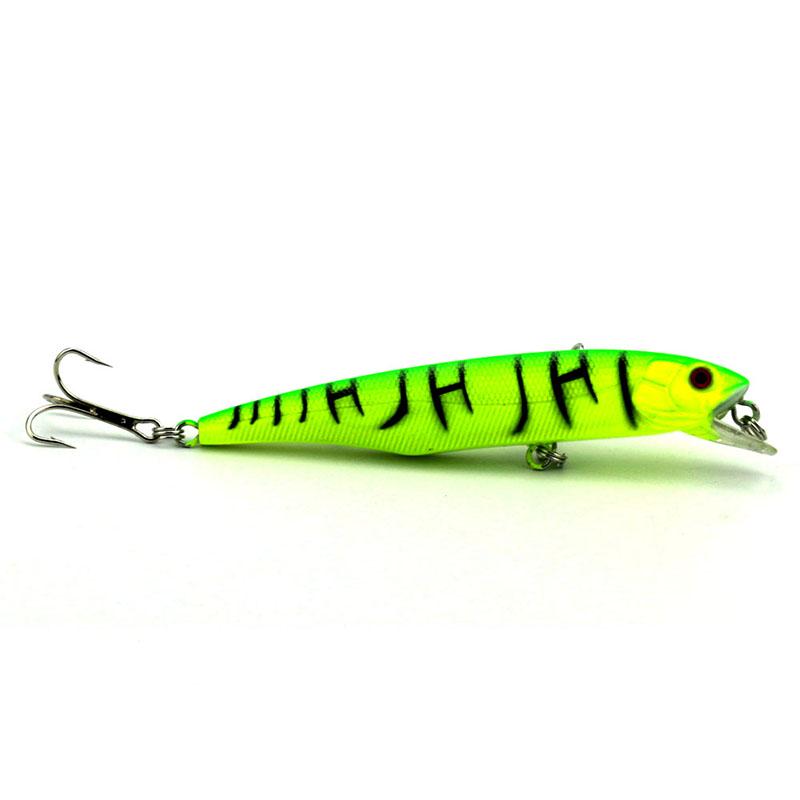 HENGJIA 1 шт., приманка для рыбалки гольяна, воблер, реалистичная наживка для щуки, пластиковая жесткая приманка, рыболовные снасти