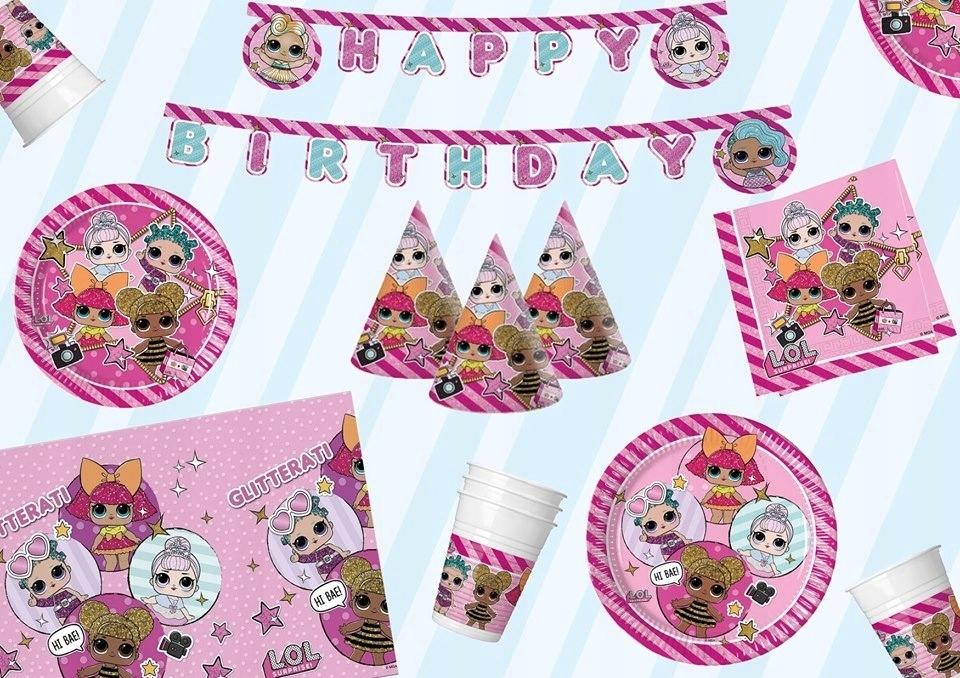 Lol Glitterati Paper Hats 6 pcs