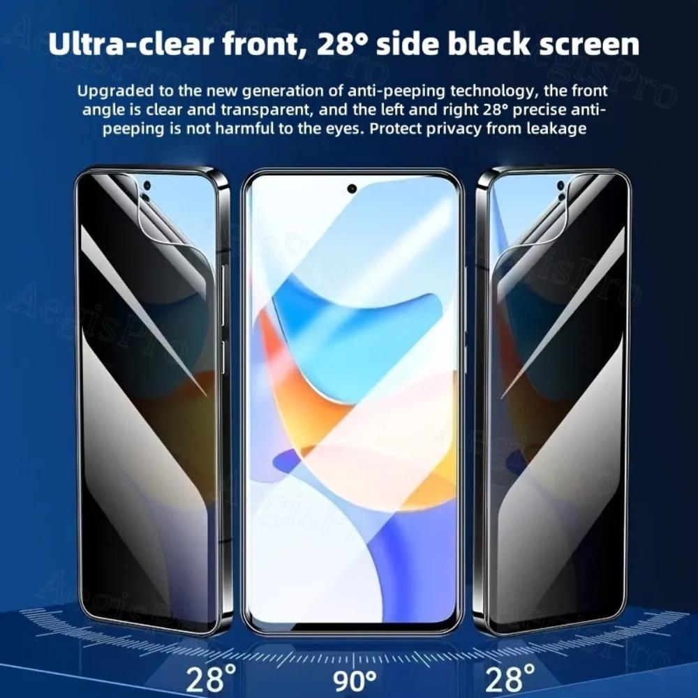 3 шт. Гидрогелевая защитная пленка от подглядывания для серии OPPO Find X8 Pro для OPPO Find X9/X3/X5/X6 Pro/X7 Ultra Защита конфиденциальности