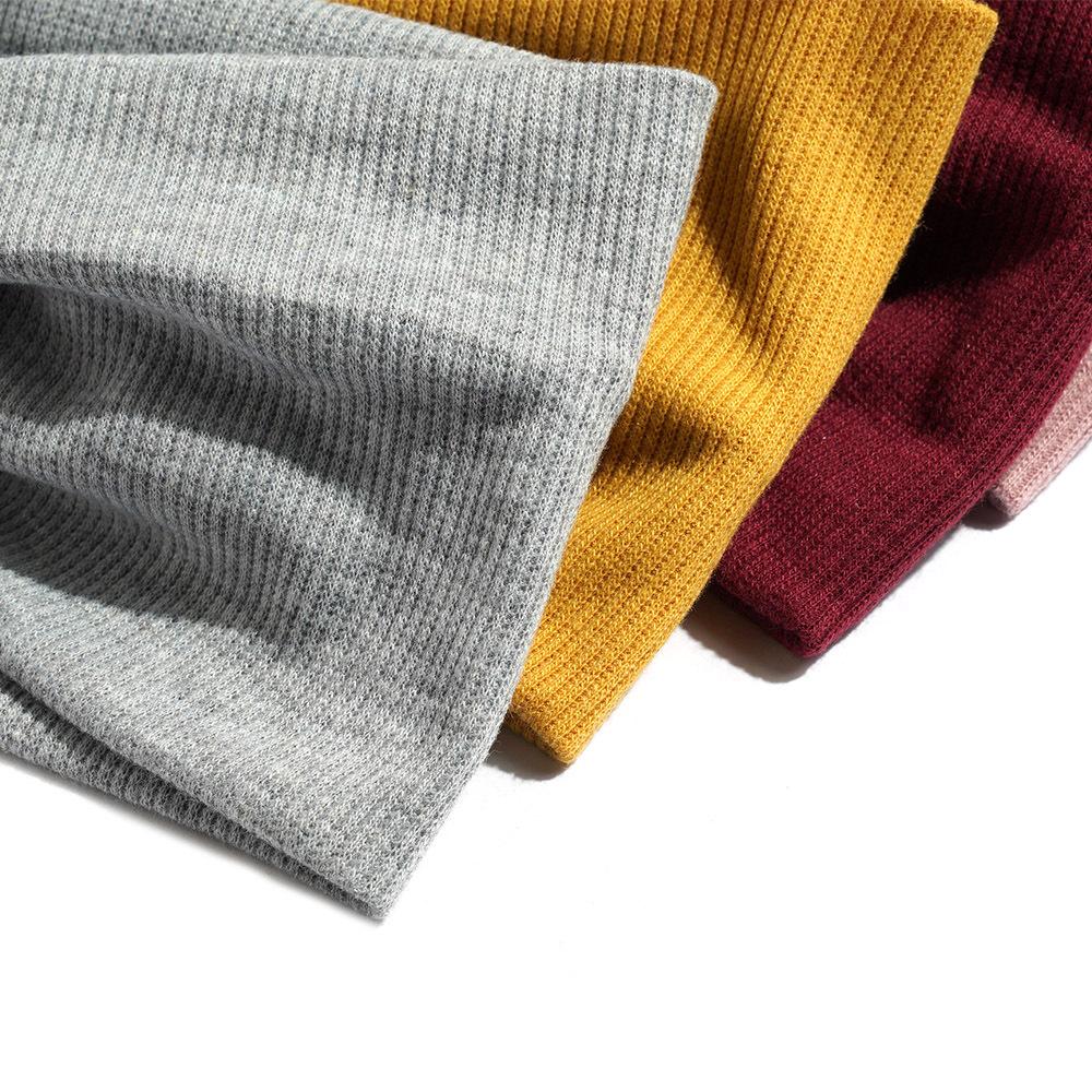 Solid Color Knitted Fine Thread Cross Yoga Sports Headband Simple Women'S Headband Headgear Headscarf