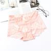 14 Color Women Ultra-thin Lace Panties Mid Waist Breathable Sexy Lingerie Europe Plus Size Briefs Abdomen Hip Lift Knickers