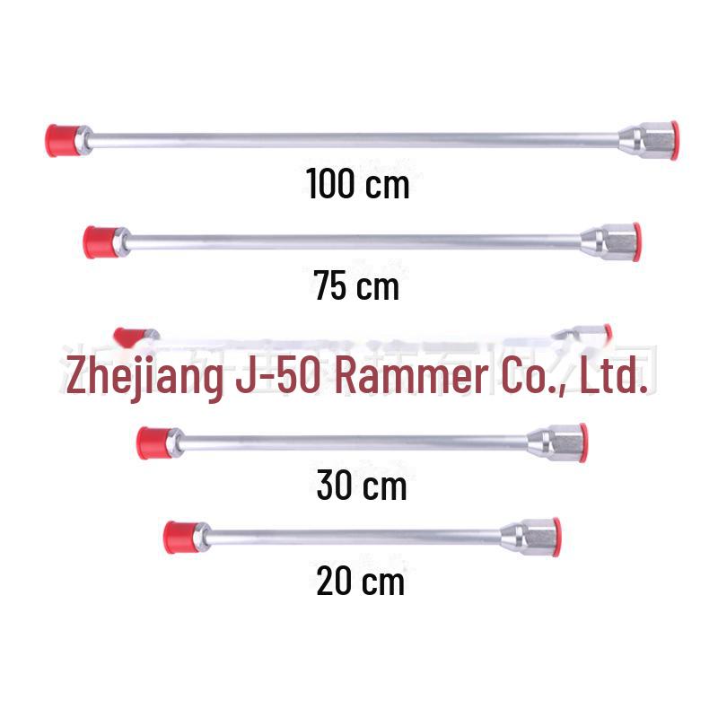 Комплект безвоздушного распылителя высокого давления: Форсунка, седло «утконос», труба, фильтр распылителя, удлинительный стержень.