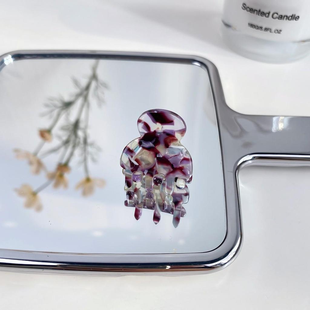 Корейская мини-заколка-краб с дофамином: Милые аксессуары для волос для женщин и детей