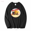 Baywatch Airbrush White Adult T Shirt vintage Washed Top For Everyday Wear Stretched Stylish Casual Unisex Slightly