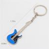 Musical Elements Bag Pendant Bass Car Key Ring Trendy Guitar Keychain  Couple