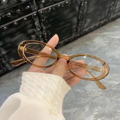 Модные цветные овальные очки Женские Мужские Винтажный тренд Очки Ежедневные Кемпинг Женские Мужские Модные Очки