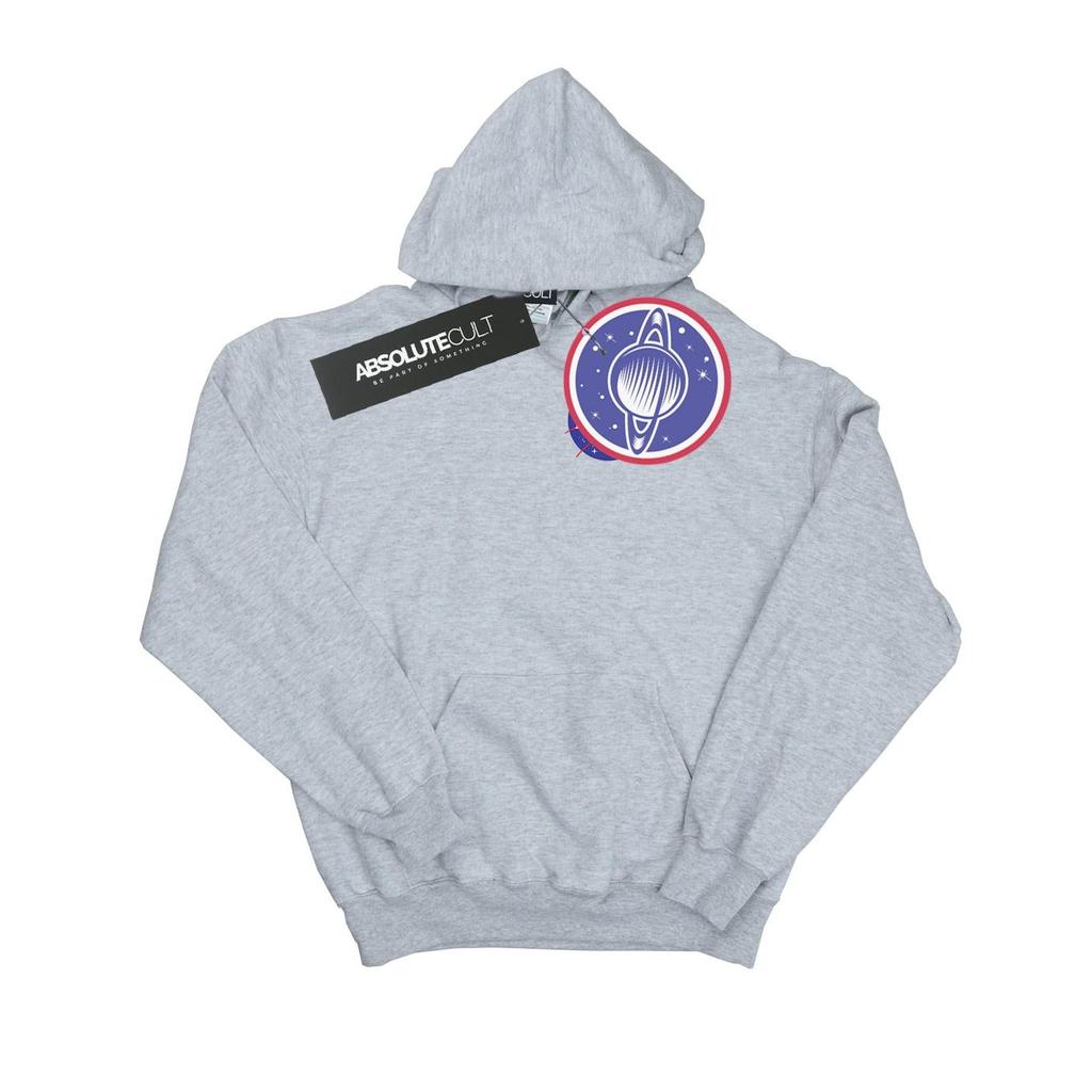 NASA Womens/Ladies Classic Insignia Chest Logo Hoodie