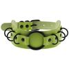Halloween Cosplay Goth Green Choker Collar Necklaces For Women Emo Punk Balck Spike Geometry Pendant Necklace Y2k Jewelry Gifts