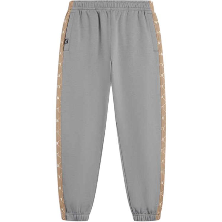 Li Ning Спортивная коллекция Жизнь Трикотажные спортивные штаны Мужские Оттенок 9 Серый AKLTA03-2