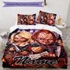 3pcs Chucky2 Cover Set - Personalized Name, HD Printed Bedding with 1 Cover and 2 Pillowcases - Perfect for Home Decor, Easy Care