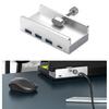 4-портовый USB 3.0 концентратор Type C USB-разветвитель Адаптер Тип-клипса Многопортовый разветвитель с быстрой передачей данных 5 Гбит/с
