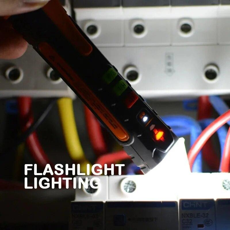 Умный бесконтактный тестер напряжения Ручка Электрический испытательный инструмент для домашнего и профессионального использования