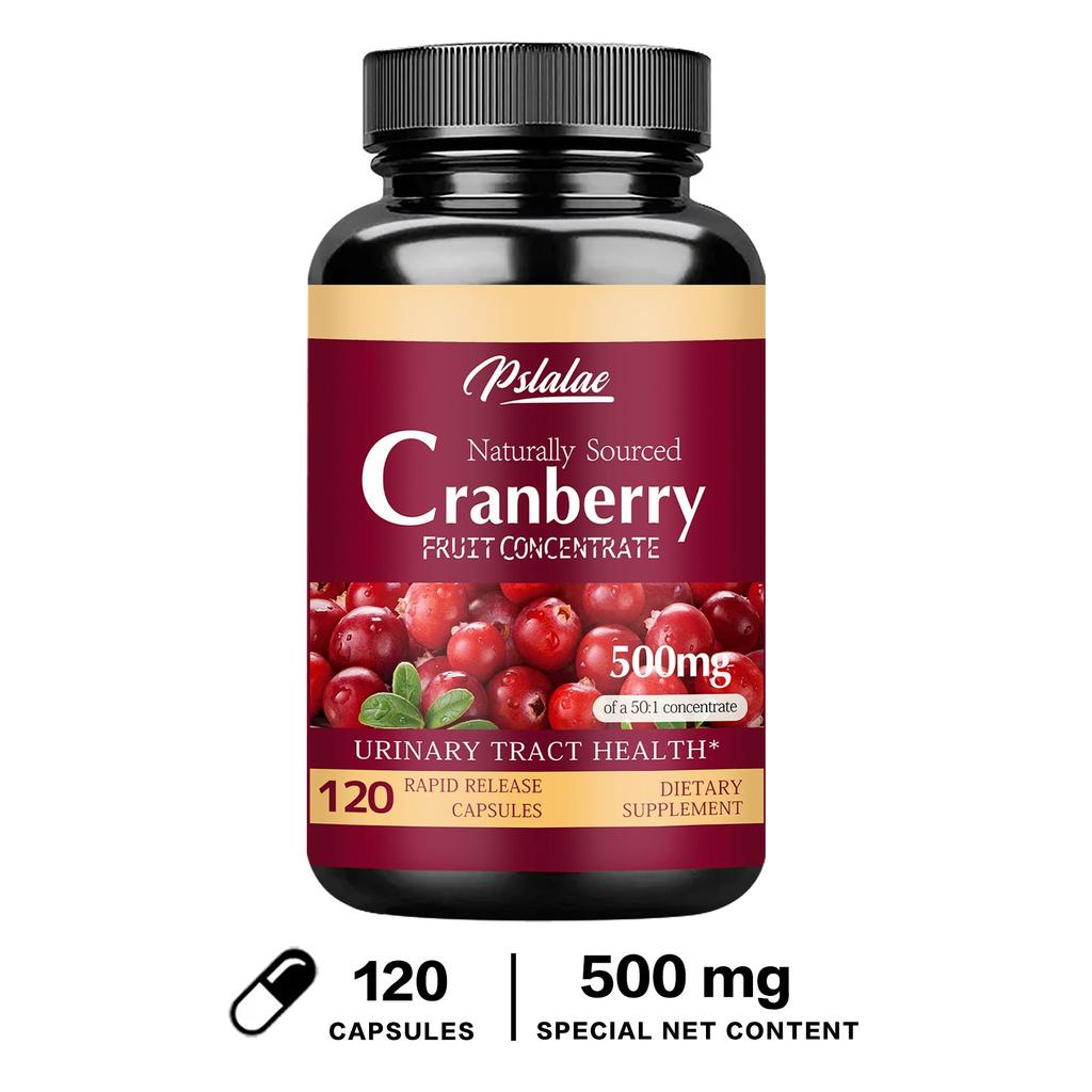 Pslalae - Cranberry Concentrate Capsules - Urinary Tract Health