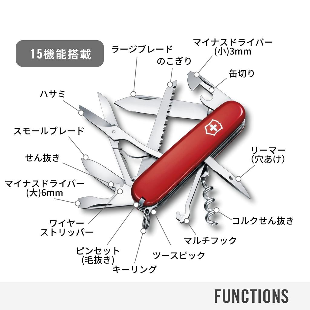 VICTORINOX Huntsman Red Swiss Army Knife Многофункциональный нож Товары для предотвращения стихийных бедствий Альпинизм Туризм Кемпинг Ножницы с пилой Сделано в Швейцарии