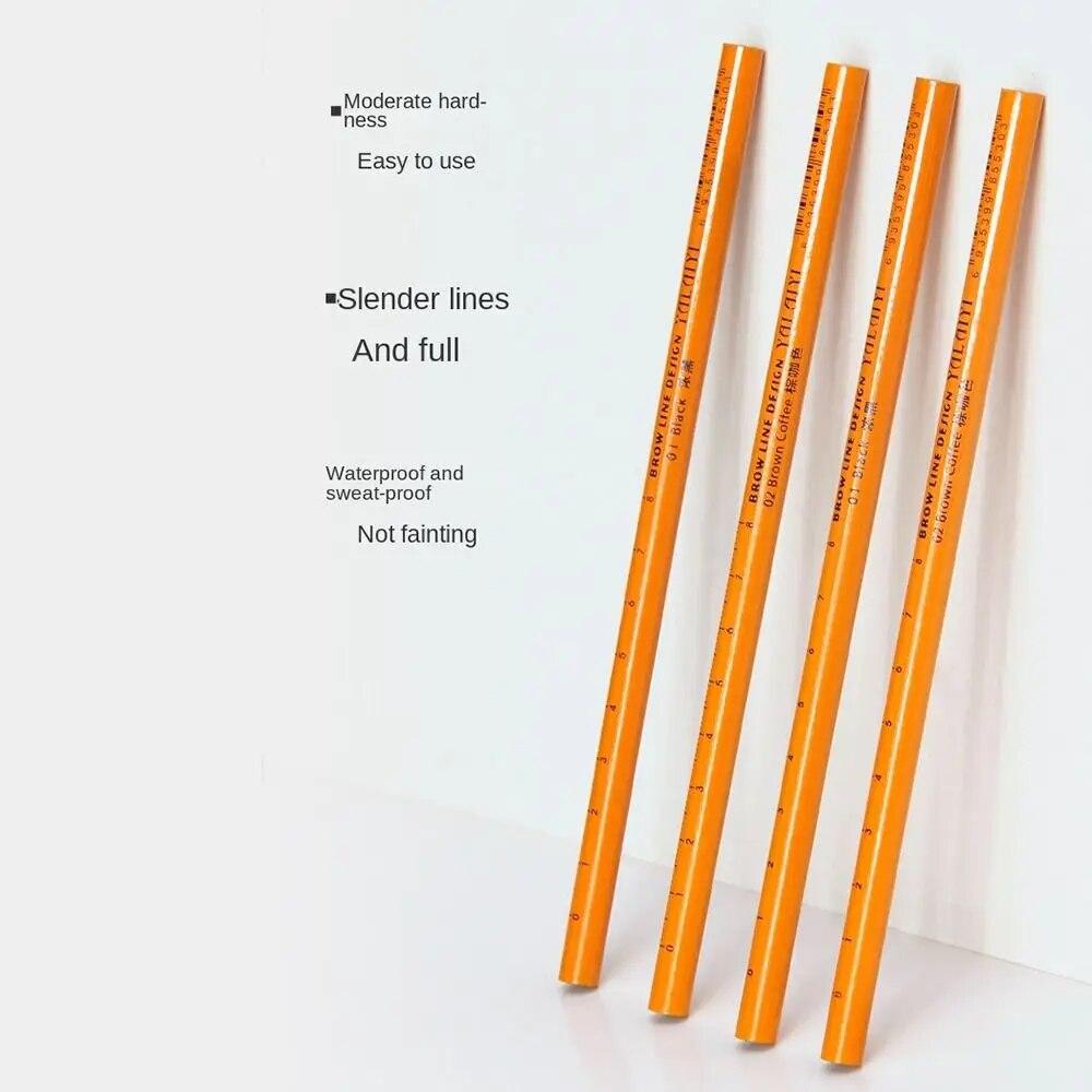 Карандаш для дизайна бровей, ручка для позиционирования, татуировка, полуперманентный макияж, водостойкая ручка против пота, ручка для формирования линии бровей