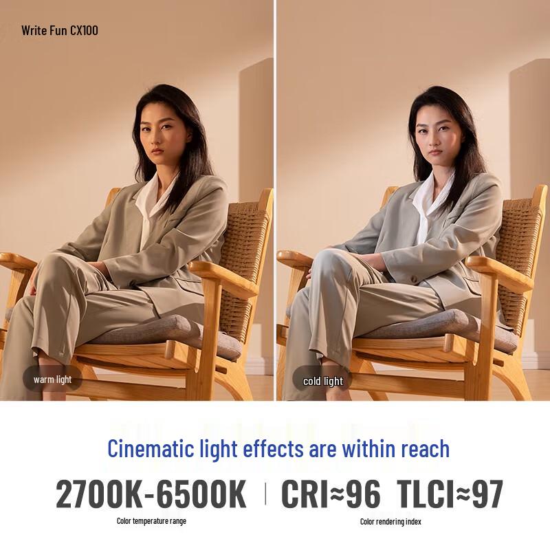 Zhiyun CX100 100 Вт RGB COB LED Карманный видеосвет