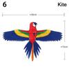 Garden Outdoor Sports Family Trips Kite Line Large Eagle Kites Flying Bird Kites Plastic Eagle Kite