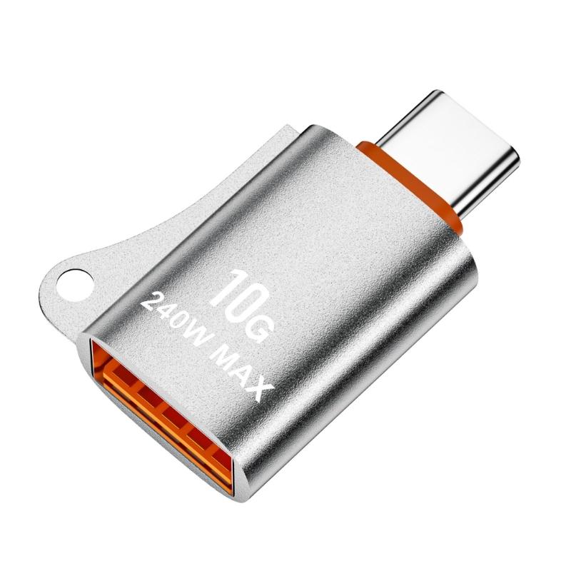 Металлический USB C Type C Папа к USB 3.0 Мама OTG Адаптер-конвертер для синхронизации данных и зарядки для камер, телефонов, ноутбуков