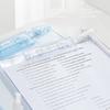 Transparent Writing Clipboard Durable File Folder Korean Paper Organizer  Business