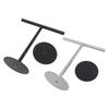 T Shape Towel Holder Stainless Steel Standing Hand Towel Rack with Heavy Base Jewelry Organizer for 