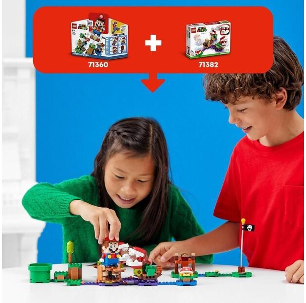 LEGO Super Mario 71382 Замысловатое задание Растения Пираньи - расширенный набор