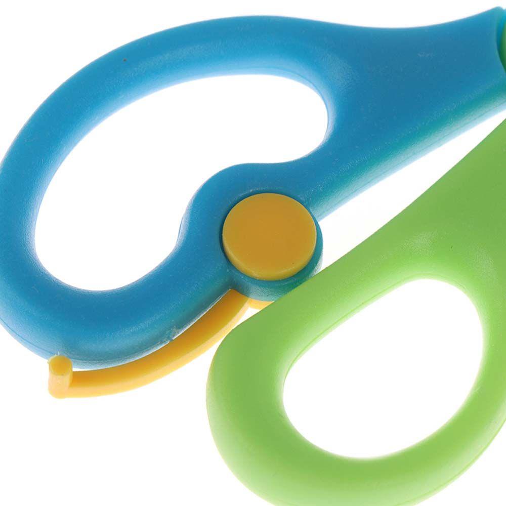 Photo Cut Handicraft DIY Tool Round Head Scissors Art Scissors Plastic Scissors Paper Cutting
