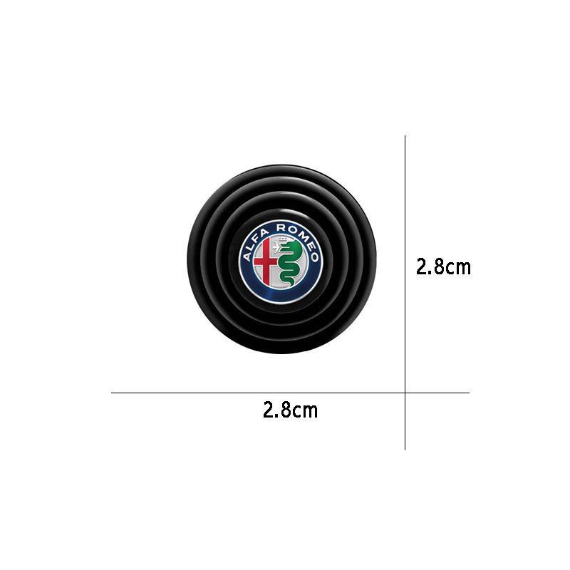 CZHHO1 Car Door Anti-collision Pad Sticker Door Closing Buffer Gasket For Alfa Romeo giulietta 159 mito giulia stelvio 147 Accessories