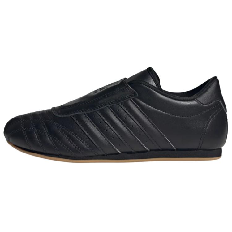 adidas Тхэквондо Классические Универсальные Низкие Кроссовки для Тхэквондо Мужская Обувь Черные JS4011