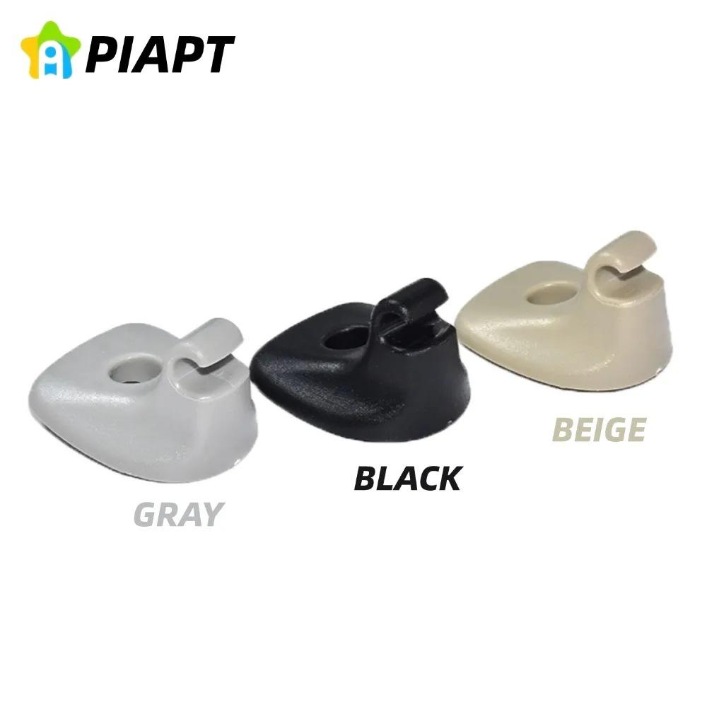 2-Pack Gray/Black/Beige Sun Visor Clips for Dodge Avenger (OE# 1GW25DW1AA)