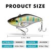 TRUSCEND Fishing Lure Lipless Crankbait Bass Fishing Crankbait All Water Layers Swimbait for and Pike Bass Bait Freshwater or Saltwater Fishing Plug