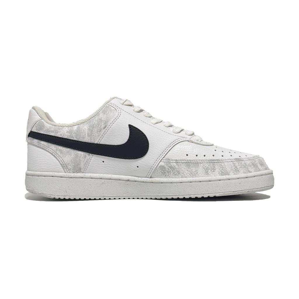 Nike Court Vision 1 Dark Thorn Легкие и дышащие Низкие кеды для скейтбординга Мужские Черно-белые DH2987-101(Команда61-)