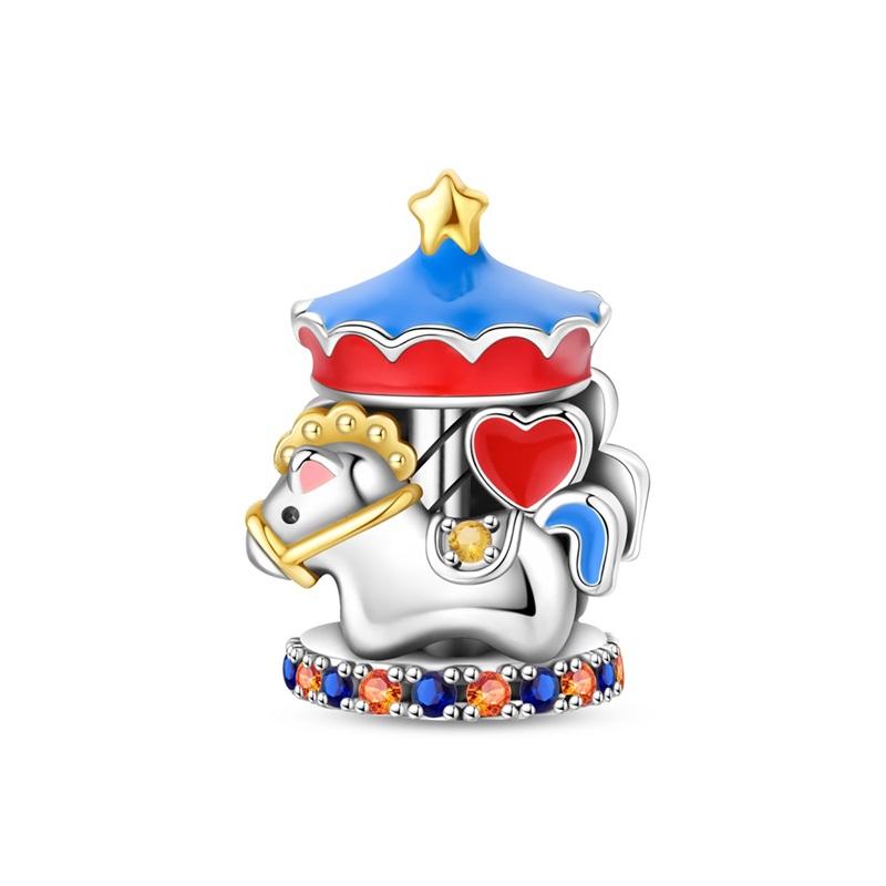 Подвески для домашних животных Медные Животные Собака Кошка Медведь Кролик Слон Подвески Бусины Подходят для Браслета-Шарма 3 мм DIY Украшения