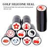 Colorfast Multicolors Long Lasting Plastic Impression Seal Quick-dry Golf Ball Stamper Stamp Marker