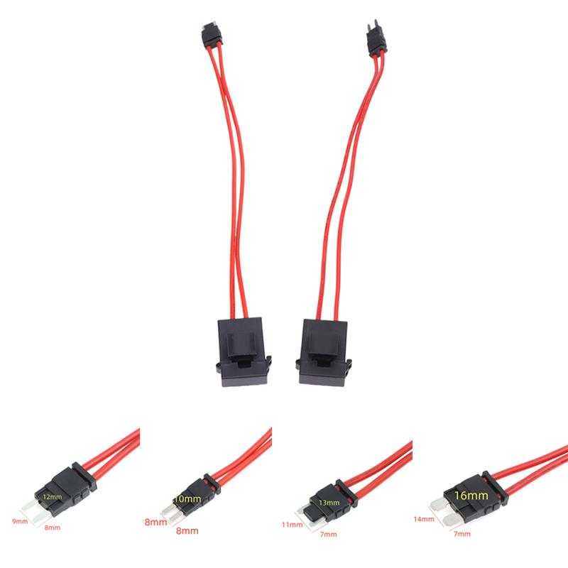 16AWG Неразрушаемая коробка предохранителей 32В ACC Малый Средний размер Мини Микро2 размер Автомобильный держатель предохранителей ATM Плоский предохранитель Удлинитель