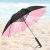 3-In-1 Umbrella with Fan Mister Battery Operated UV Sun Protection Umbrella Portable Waterproof