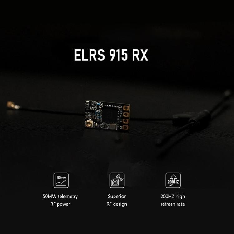 Приемник Foxeer ELRS 915RX в комплекте с T-антенной и 4-контактным разъемом Точность управления/