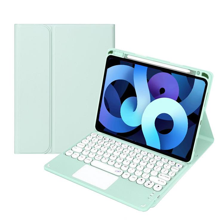 Кожаный чехол для iPad 10-го поколения 11/10.9'' с Bluetooth-клавиатурой и слотом для стилуса