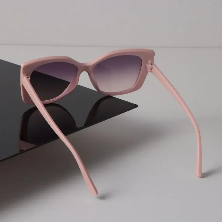 Модные женские солнцезащитные очки Мужские квадратные винтажные солнцезащитные очки с большой оправой Стильные зеркальные черные ретро очки