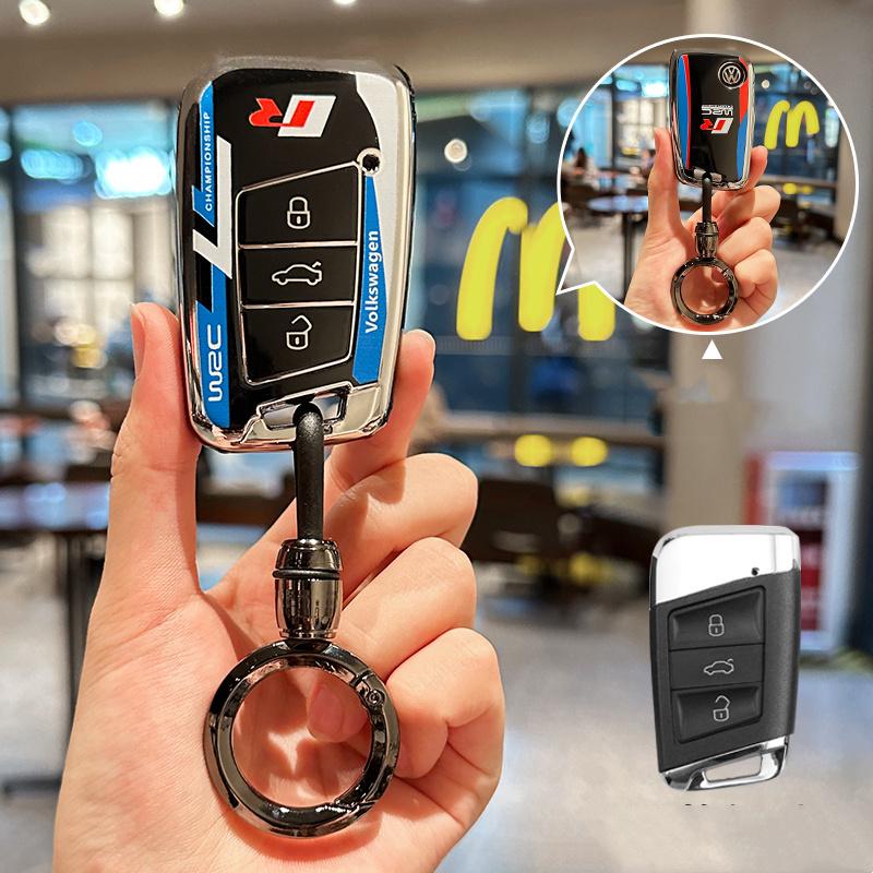 Для VOLKSWAGEN TPU Чехол-держатель-защита для умного ключа автомобиля-брелка Для VW Volkseagen Passat B8 Magotan Бесключевой Брелок