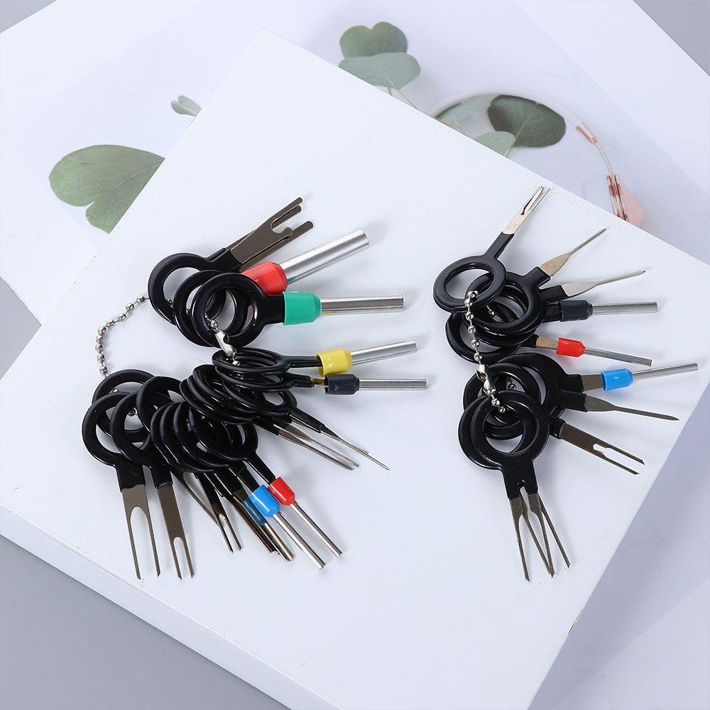 Accessories Car Wire Crimp Connector Pin Extractor Kit Wire Terminal Removal Tools Stainless Steel