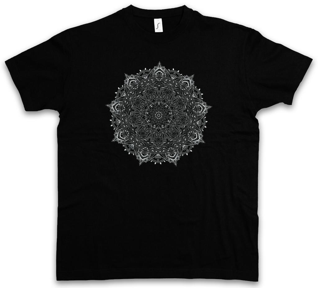 MANDALA I Футболка Мужская Женская Футболки Топ Янтра Индуизм Буддизм Буддизм Индуизм Индуистский Шива