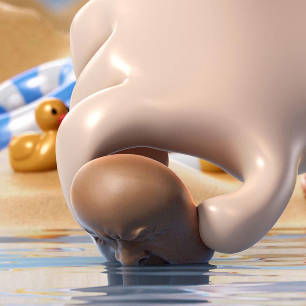 Ugly Teapot Tea Pet Water Sprayer Tea Pet Water-Sprinkling Toy Water Soaker Toys  Boys Girls