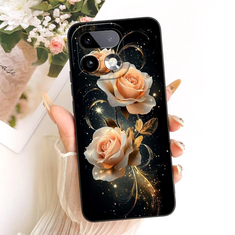 Для Realme 16 Pro Чехол Силиконовый Роскошный Модный Кавайный Милый Расписной Ударопрочный Чехол Для Телефона Для Realme RMX5121 RMX5120