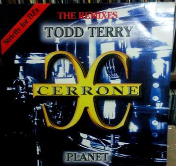 12-дюймовая пластинка CERRONE - Planet (Ремиксы Тодда Терри) MAX41597 C. Side Music 1996 Франция Танцевальная и Электронная Музыка Б/У