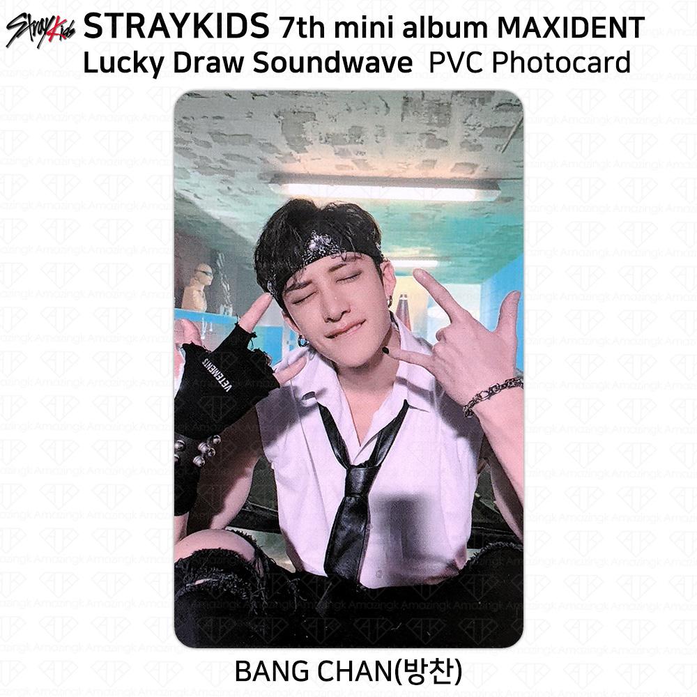 Stray Kids 7-й мини-альбом Maxident SoundWave 1-й розыгрыш фотокарточки KPOP