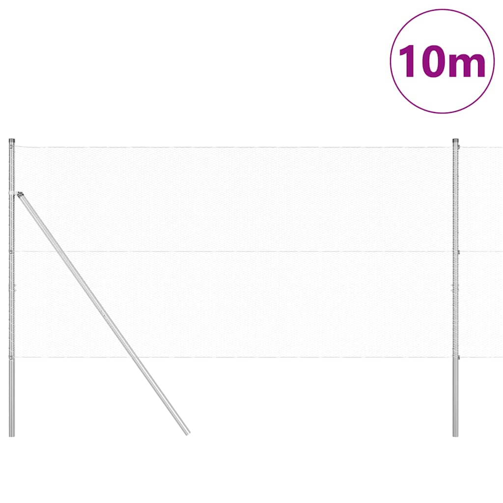 Ground Fix Welded Wire Fence 10 x 1 m (W x H)