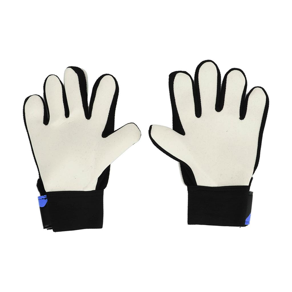 1 пара детских вратарских перчаток, детские футбольные вратарские перчатки, нескользящие перчатки для тренировок, синие