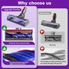 Насадки для пылесоса Dyson V7 V8 V11 V15 Animal V10 Cyclone, Запасные части для головки пылесоса, Улучшенные, Без запутывания, Быстросъемные