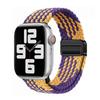 Magnetic Nylon Strap Adjustable Buckle for Apple Watch Strap Ultra2 49mm 45mm 44mm 41mm 40mm 38mm Band for Apple Watch Band iWatch 9 8 7 6 5 4 3 2 SE